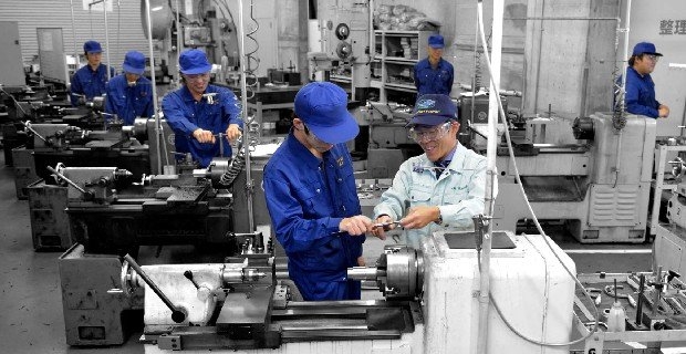 Kỹ sư, trí thức có tiếng, N3, Tokyo, Công nhân sản xuất, gia công sản phẩm (kim loại), 3 người, Tăng ca