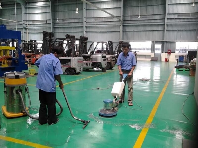 Đặc định đầu Nhật, N4, Miyagi, Vệ sinh toà nhà, 2 người, Tăng ca